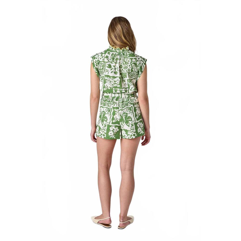 NEW CROSBY BY MOLLIE BURCH lettie shorts in gardener - Picture 4 of 6